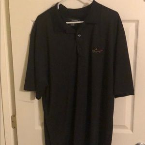 Black Greg Norman Golf Shirt